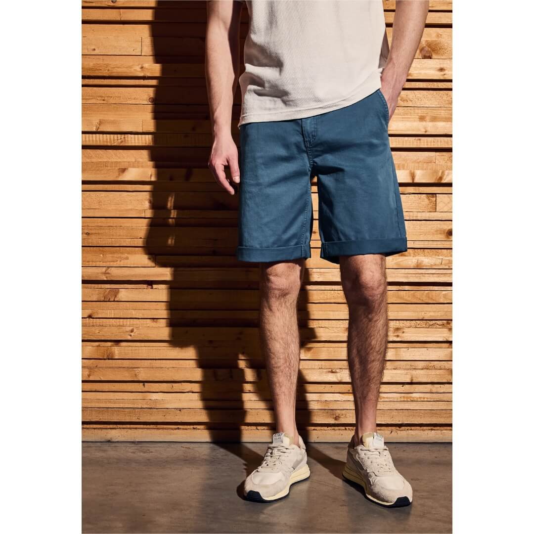 Street One shortsi Bermuda, sininen - Moment.fi