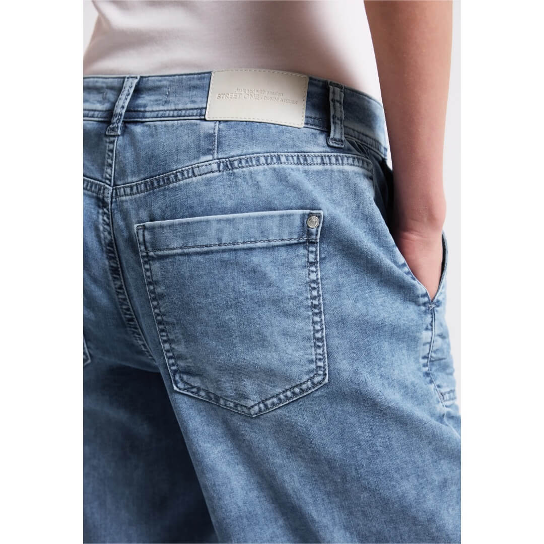 Street One culottefarkku, vaaleansininen - Moment.fi