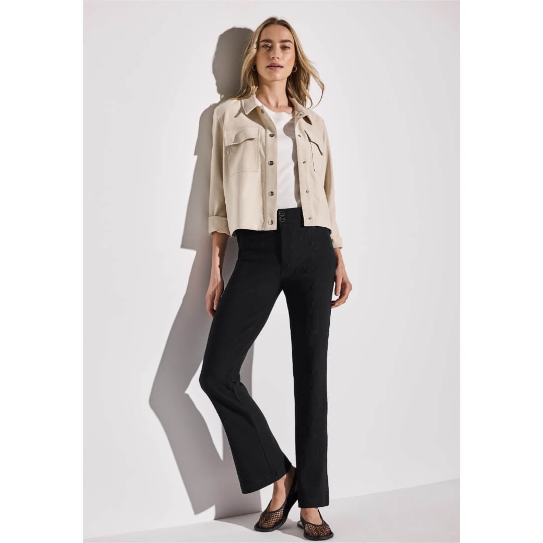 Street One housu bootcut, musta - Moment.fi