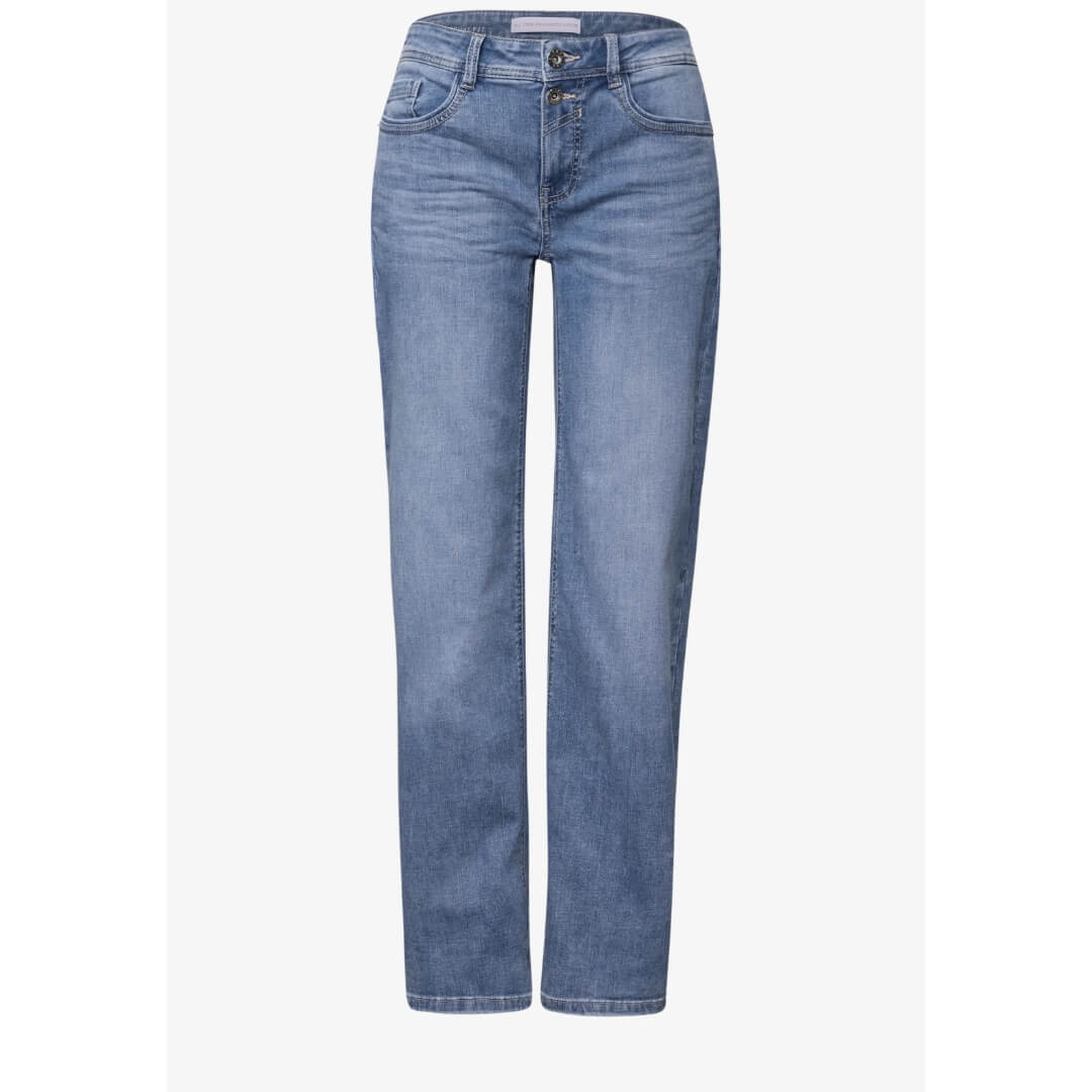 Street One farkku suora, vaaleansininen - Moment.fi