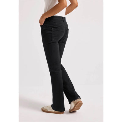 Street One farkku bootcut, musta
