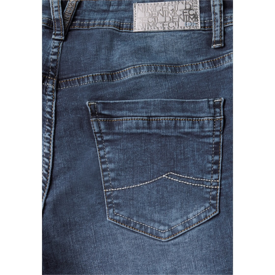 Cecil farkku 7/8, sininen - Moment.fi