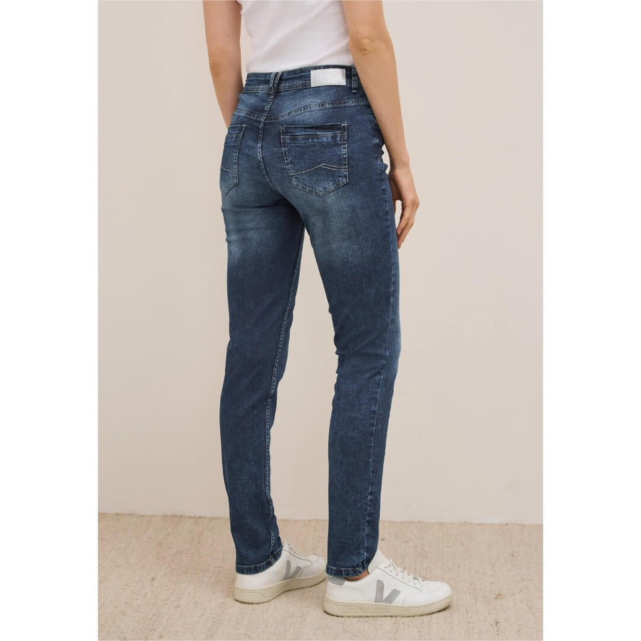 Cecil farkku 7/8, sininen - Moment.fi