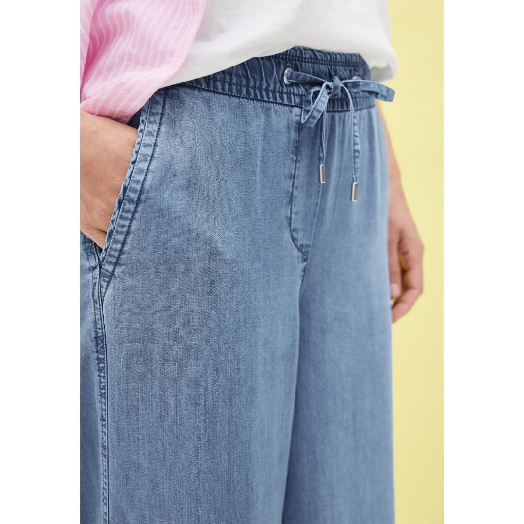 Cecil farkku Neele lyocell, vaaleansininen - Moment.fi