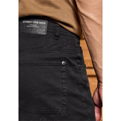 Street One struktuurihousu, tummanharmaa