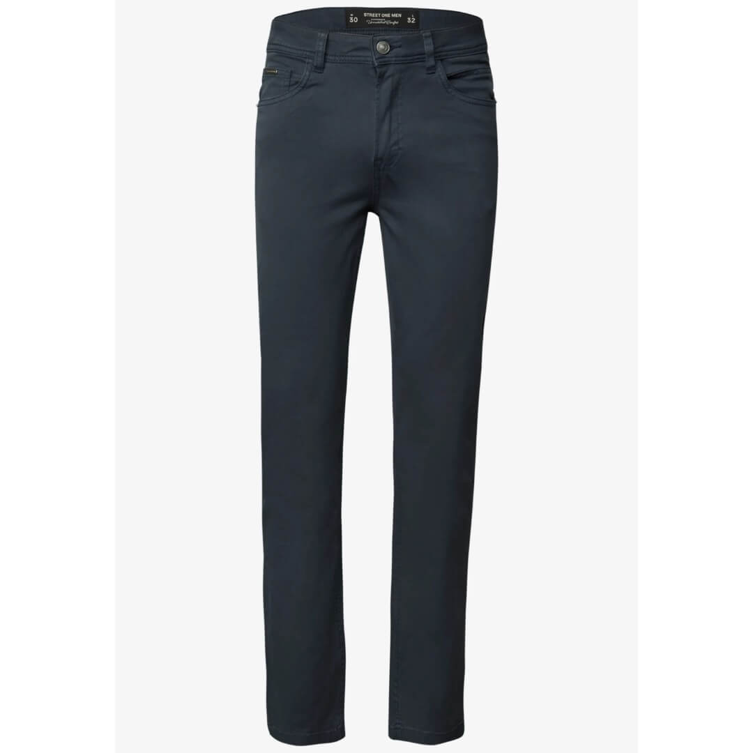 Street One struktuurihousu, sininen