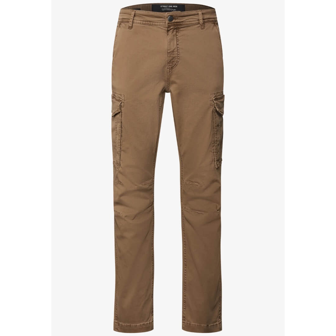 Street One reisitaskuhousu, ruskea - Moment.fi