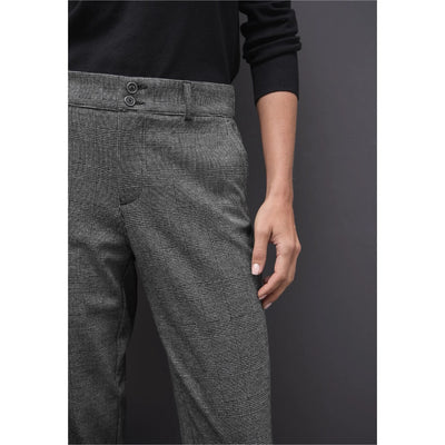 Street One ruutuhousu, harmaa