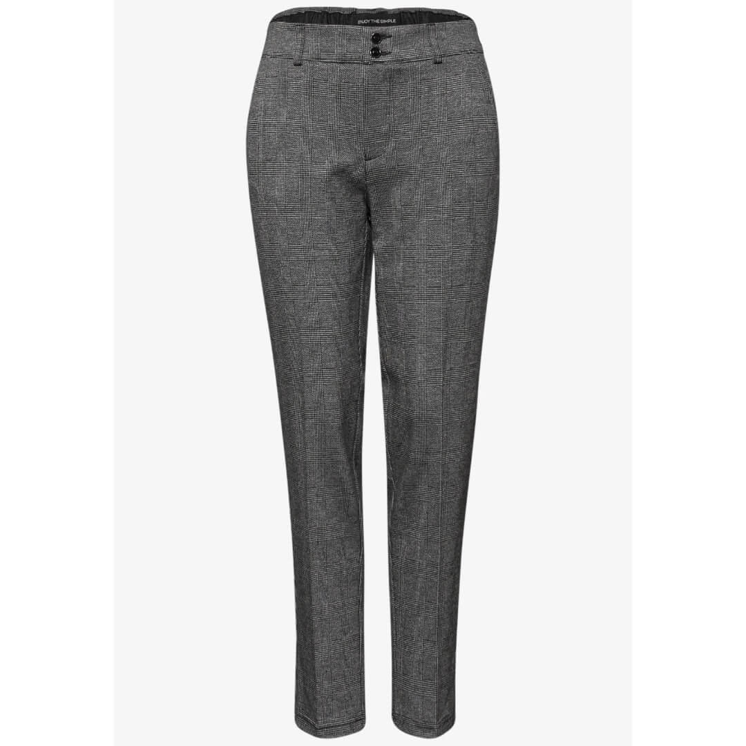 Street One ruutuhousu, harmaa