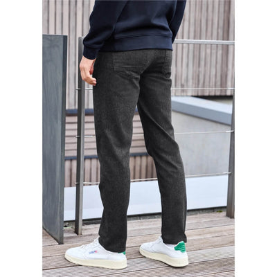 Street One struktuurihousu, tummanharmaa