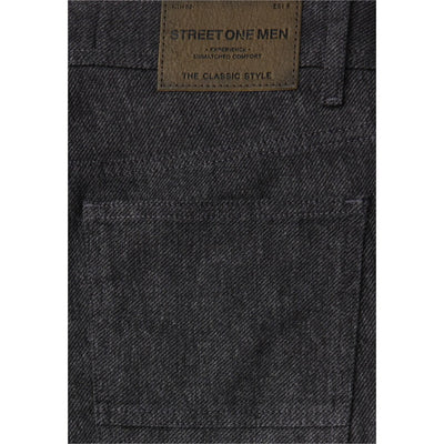 Street One struktuurihousu, tummanharmaa