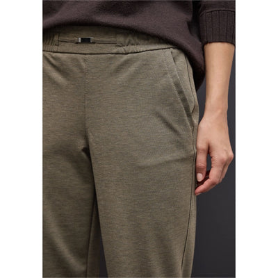 Street One struktuurihousu Bonny, ruskea