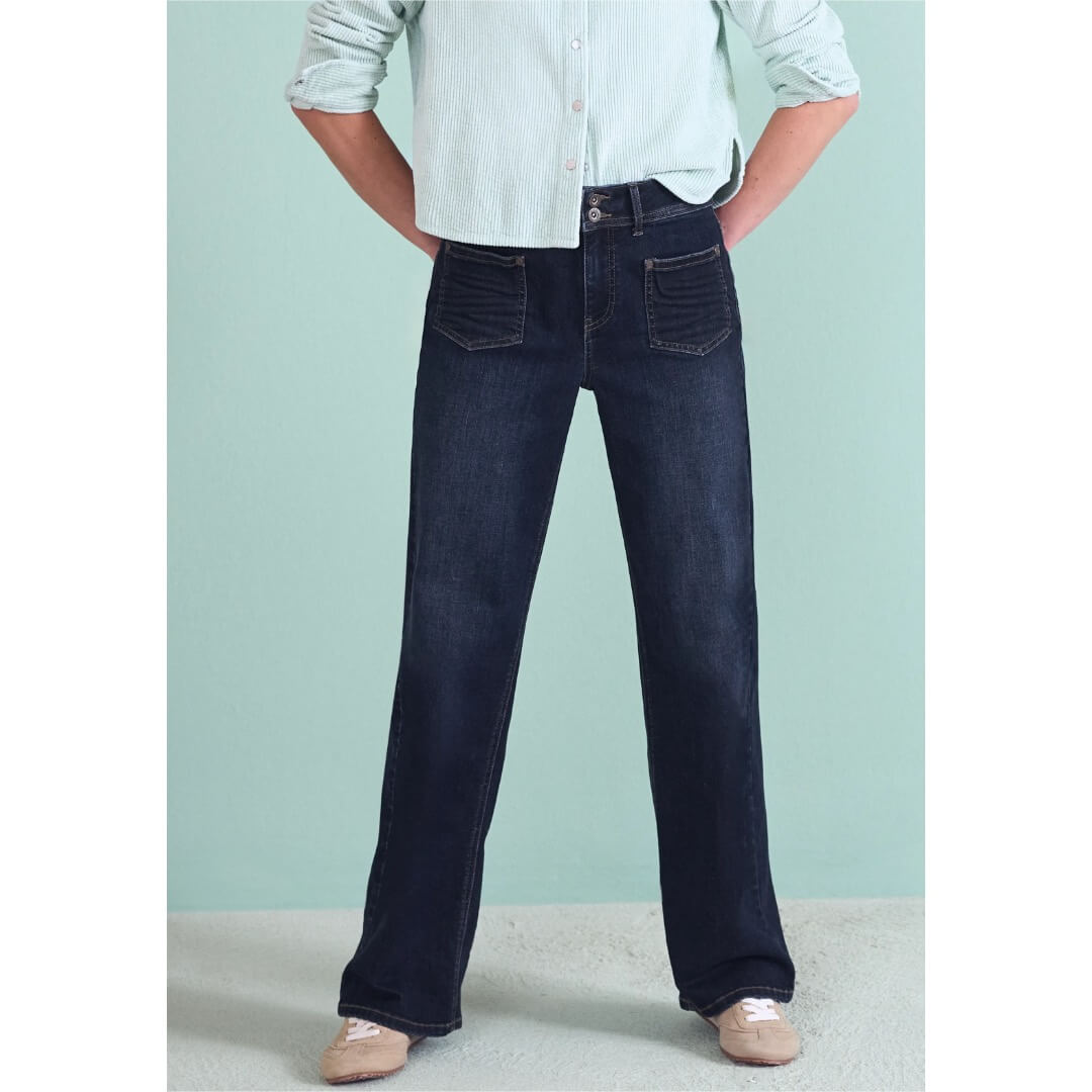 Street One farkku loose fit, keskisininen