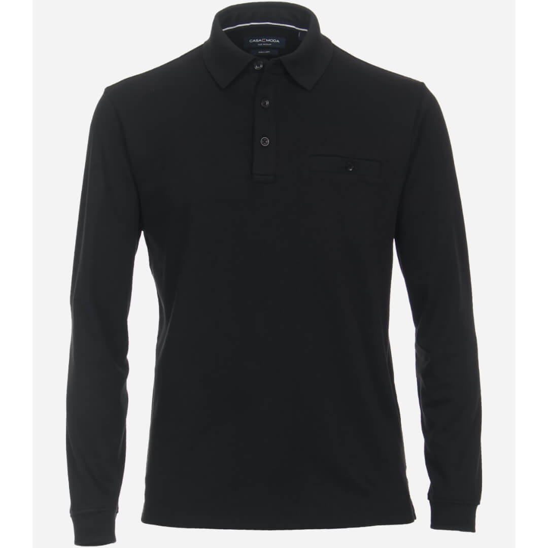 Casamoda pikeepaita 1/1, musta - Moment.fi