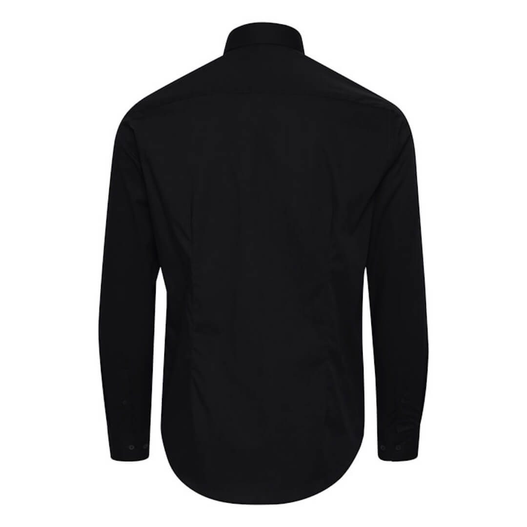 Casual Friday paita slim, musta - Moment.fi