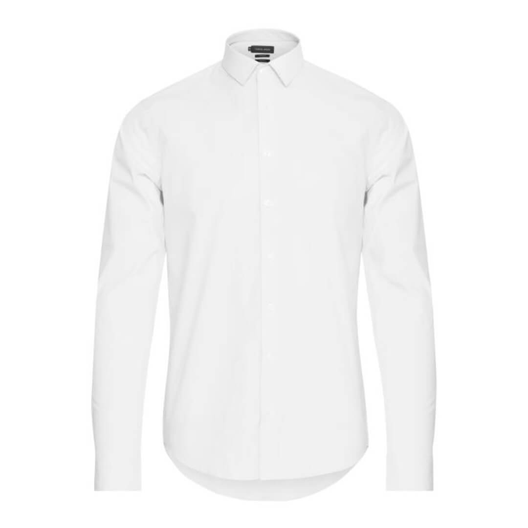 Casual Friday paita slim, valkoinen - Moment.fi