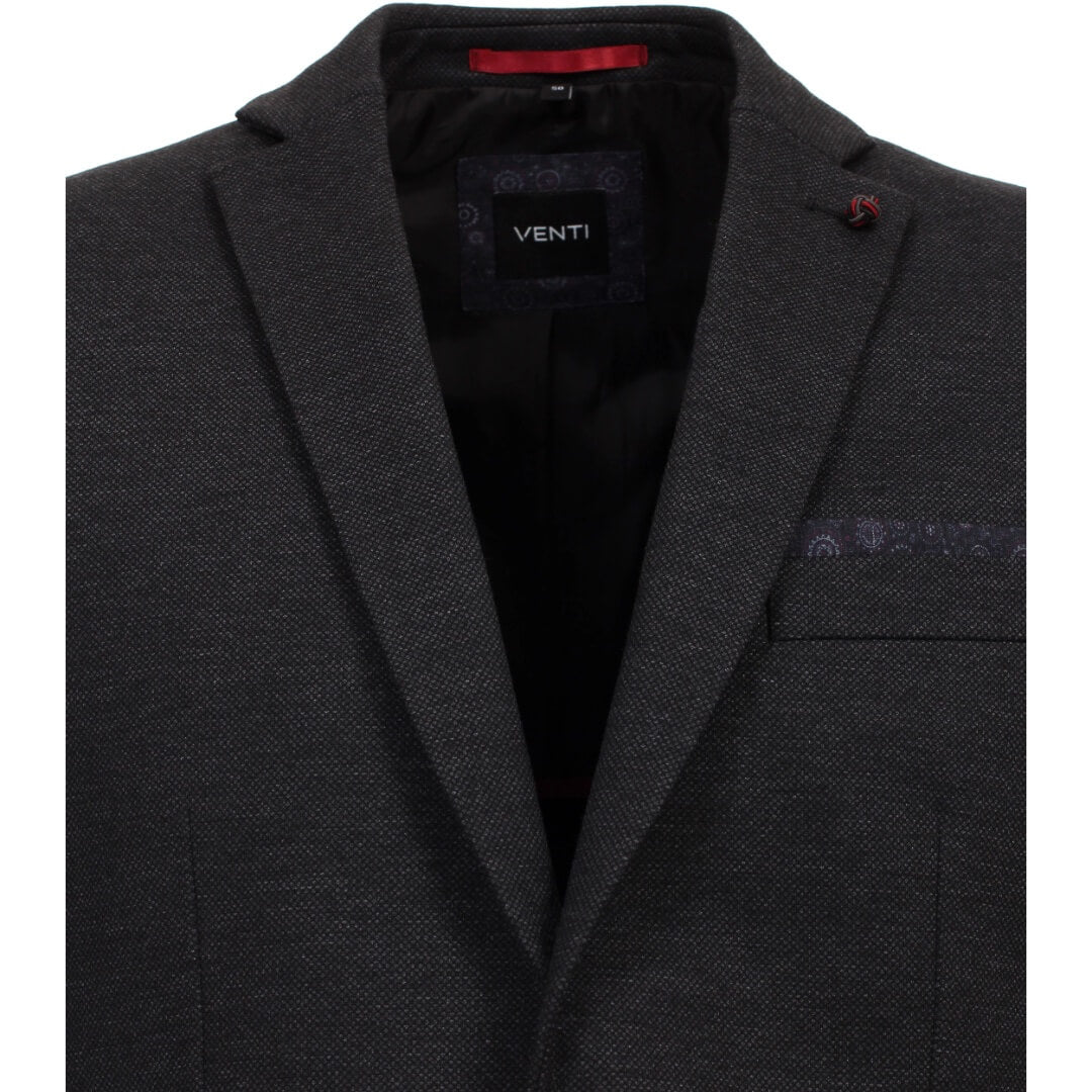 Venti struktuuriblazer, harmaa - Moment.fi