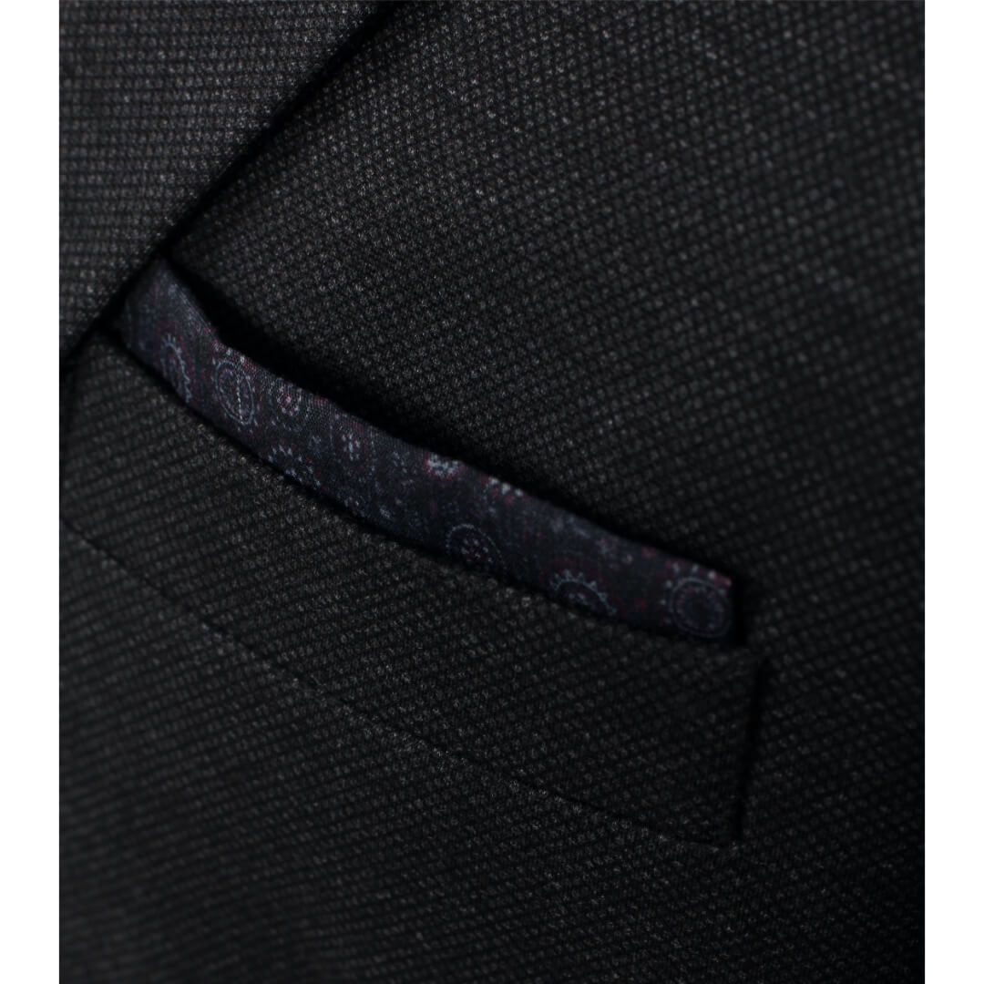 Venti struktuuriblazer, harmaa - Moment.fi