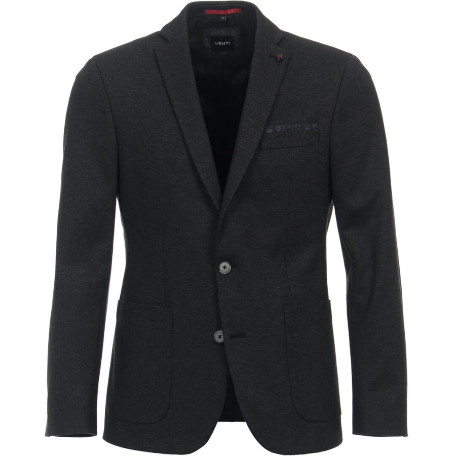 Venti struktuuriblazer, harmaa - Moment.fi