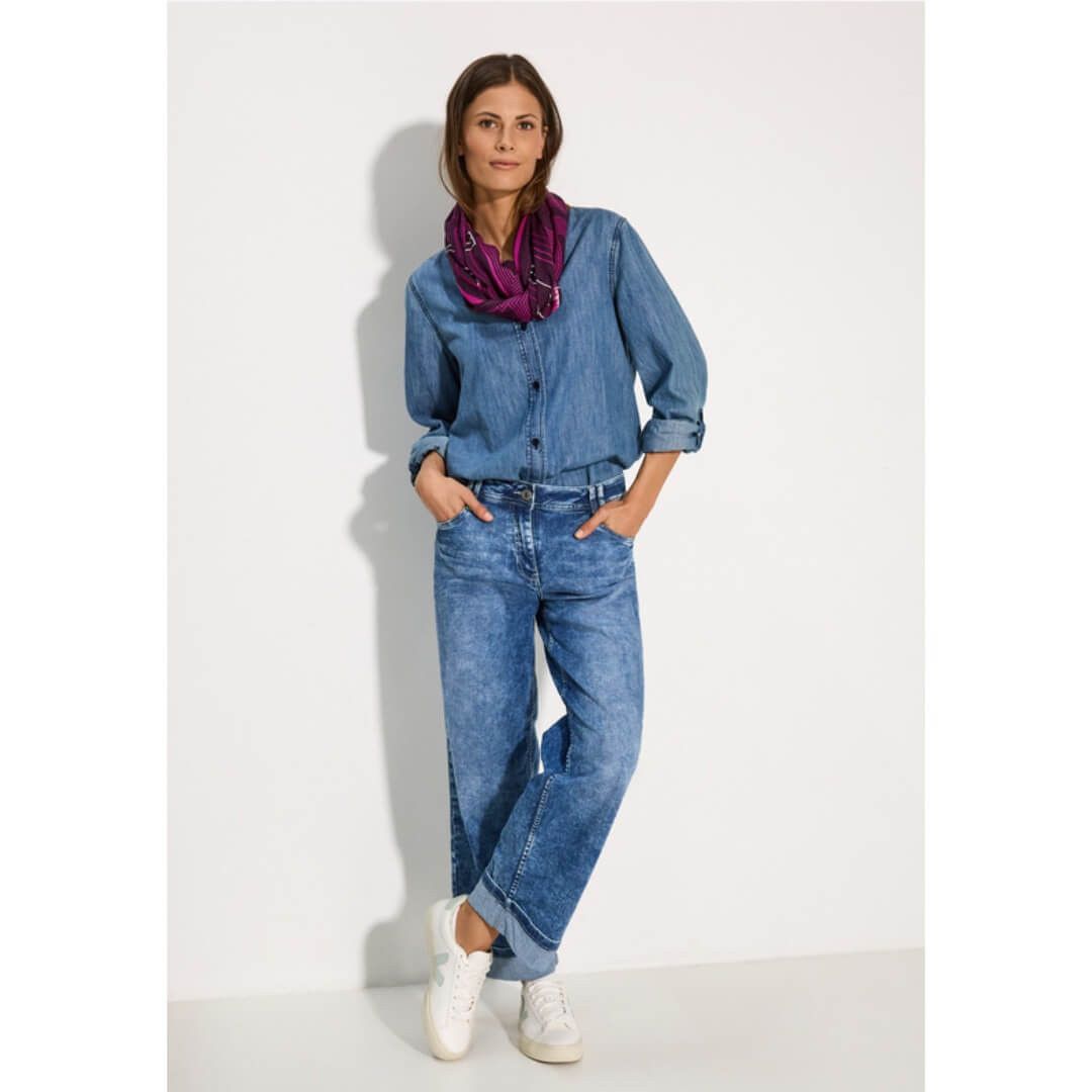 Cecil tuubihuivi, fuksia - Moment.fi