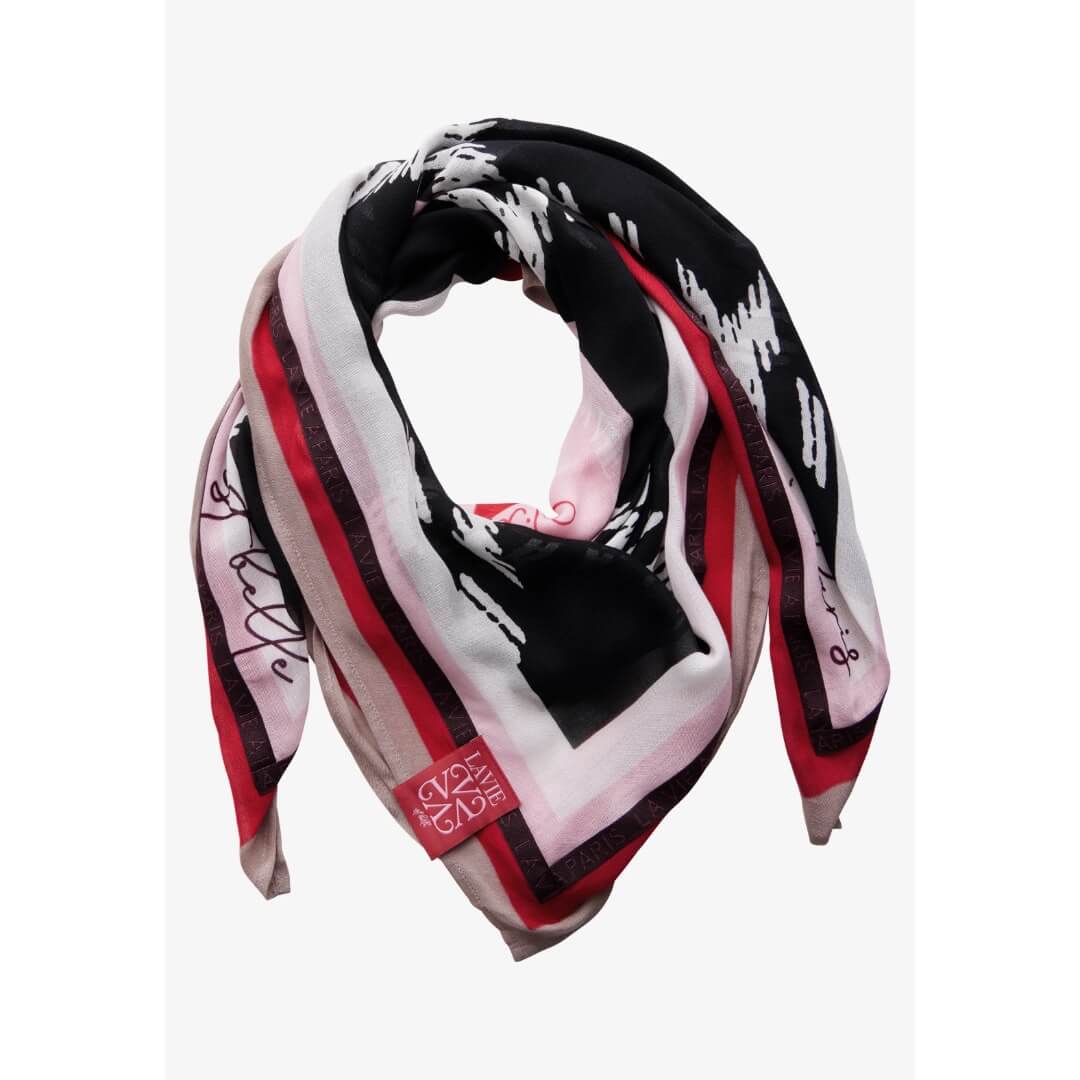 Street One neliöhuivi iso, musta - Moment.fi