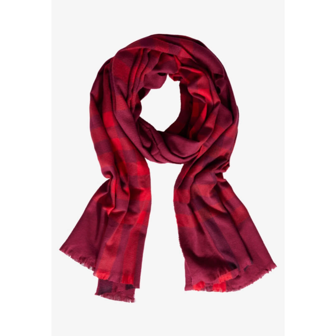 Street One ruutuhuivi, punainen - Moment.fi