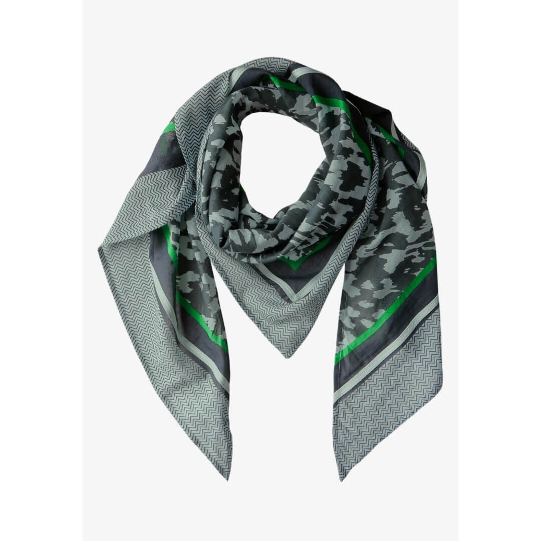 Cecil kolmiohuivi, vihreä - Moment.fi