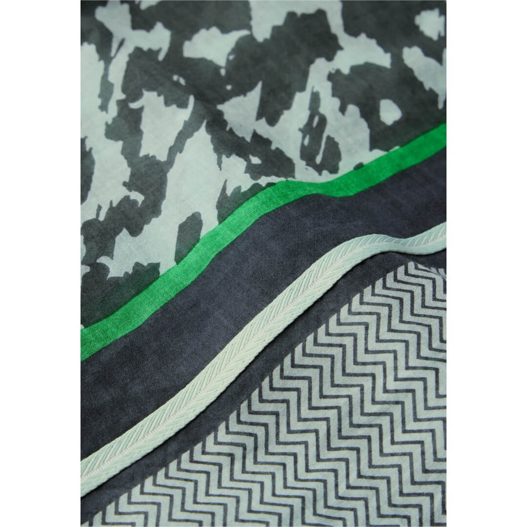 Cecil kolmiohuivi, vihreä - Moment.fi