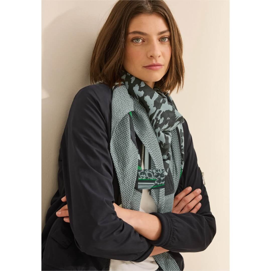 Cecil kolmiohuivi, vihreä - Moment.fi