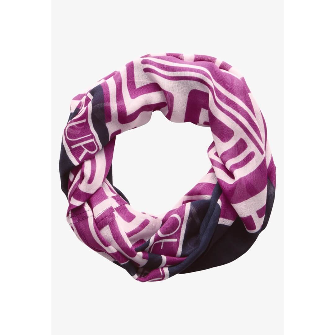 Cecil tuubihuivi kuosi, fuksia - Moment.fi