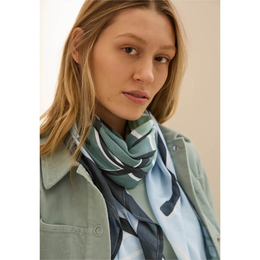 Cecil neliöhuivi kuosi, khaki - Moment.fi