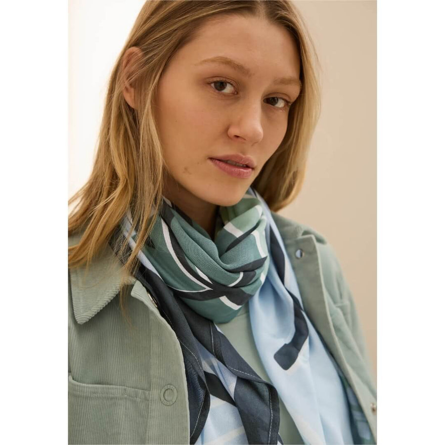 Cecil neliöhuivi kuosi, khaki - Moment.fi