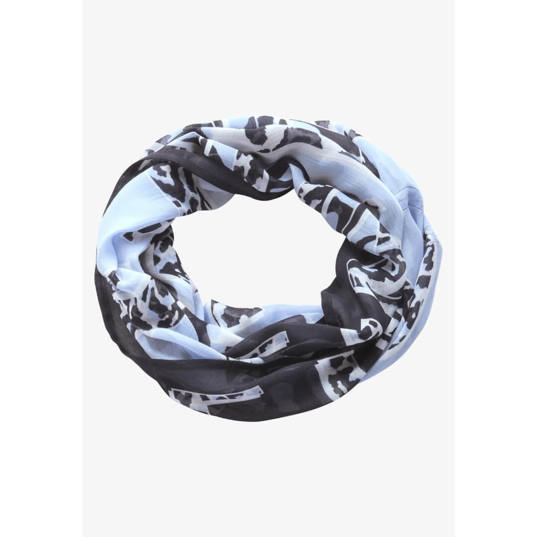 Cecil tuubihuivi modaali, sininen - Moment.fi