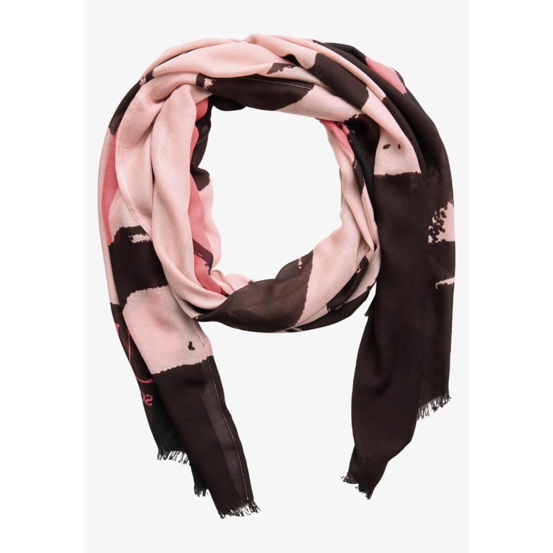 Street One kuosihuivi, vaaleanpunainen - Moment.fi