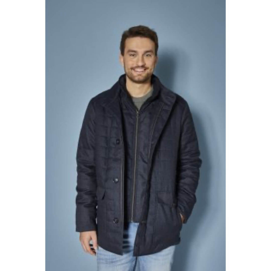 Nickel takki, tummansininen - Moment.fi