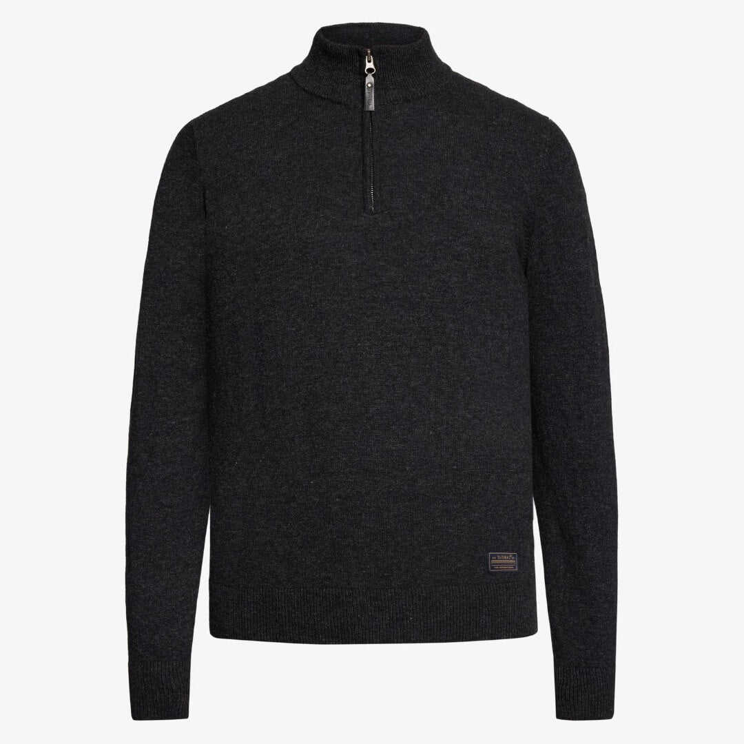 Signal villaneule, tummanharmaa