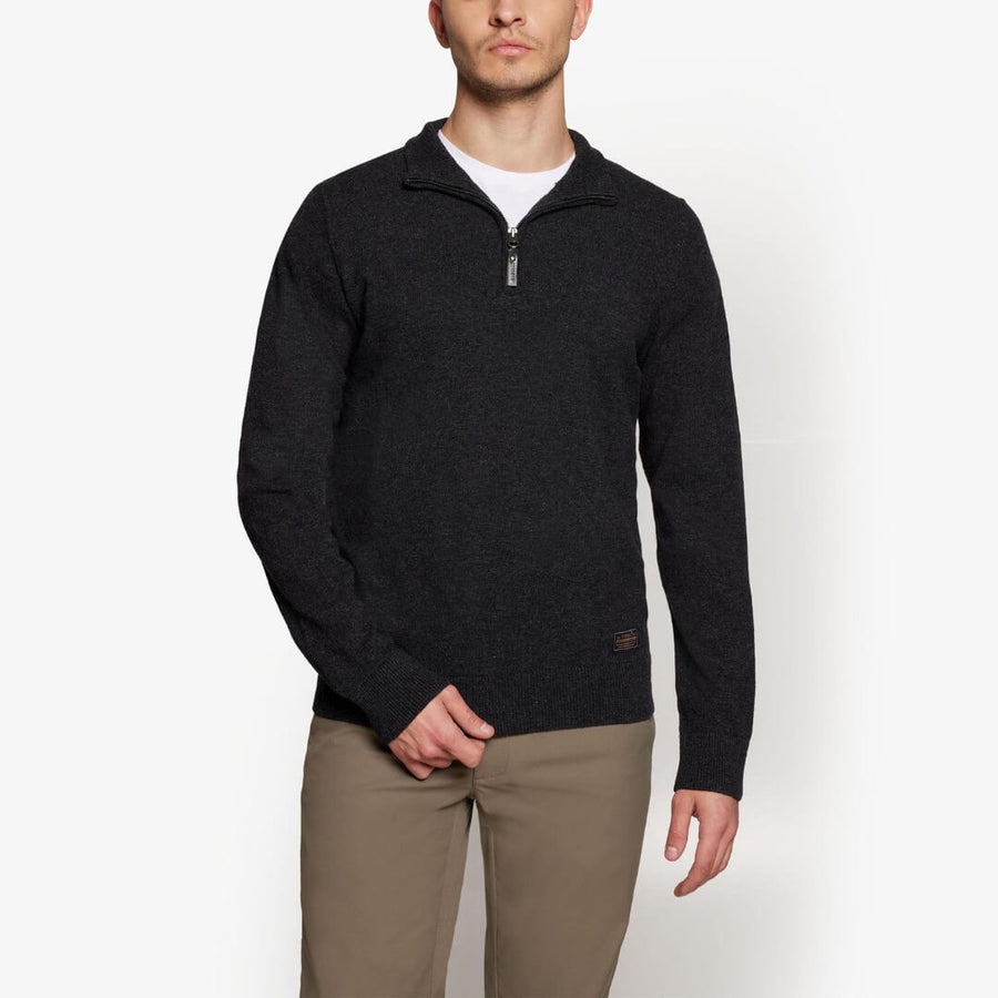 Signal villaneule, tummanharmaa