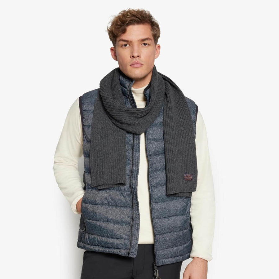 Signal huivi, harmaa - Moment.fi