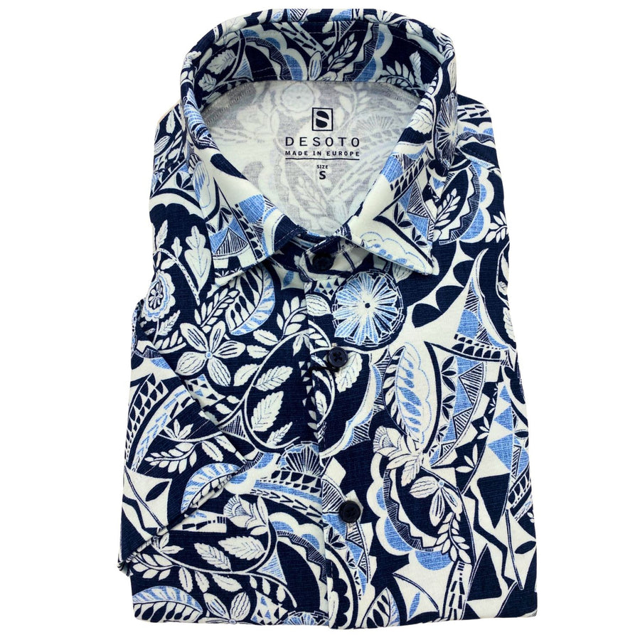 Desoto jerseypaita kuosi 1/2, sininen - Moment.fi