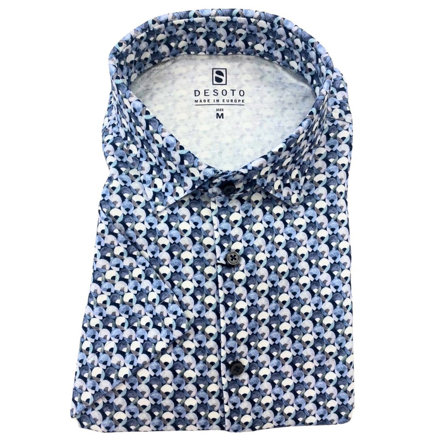 Desoto jerseypaita kuosi 1/2, siniharmaa - Moment.fi