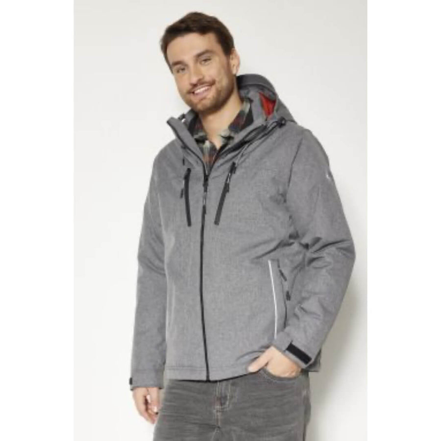 Nickel ulkoilutakki, harmaa - Moment.fi