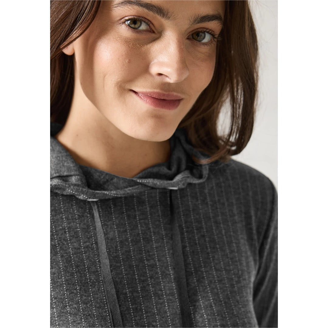 Cecil collegemekko raita, harmaa - Moment.fi