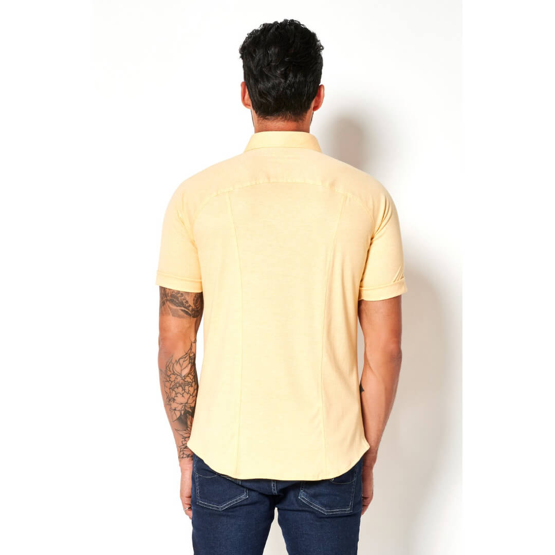 Desoto jerseypaita 1/2, keltainen - Moment.fi