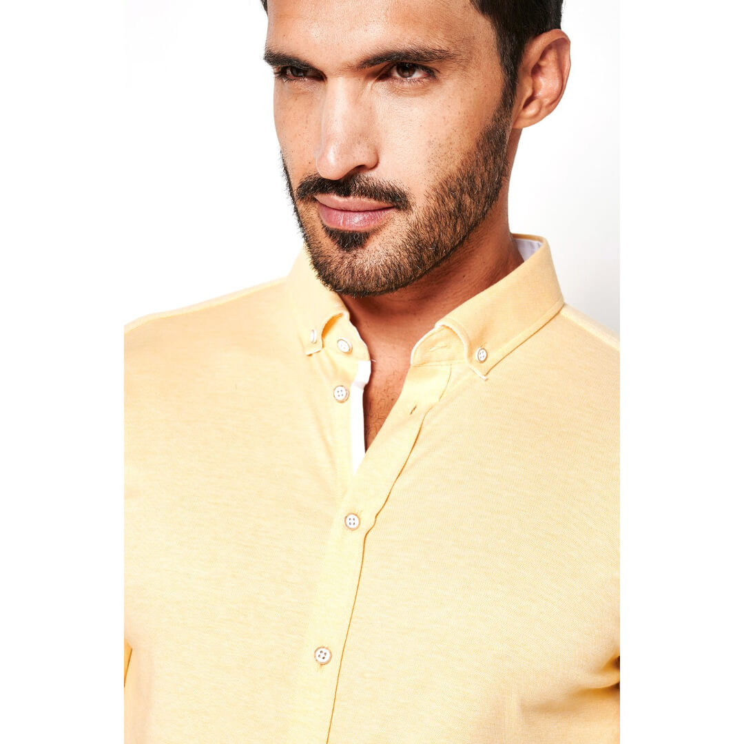 Desoto jerseypaita 1/2, keltainen - Moment.fi