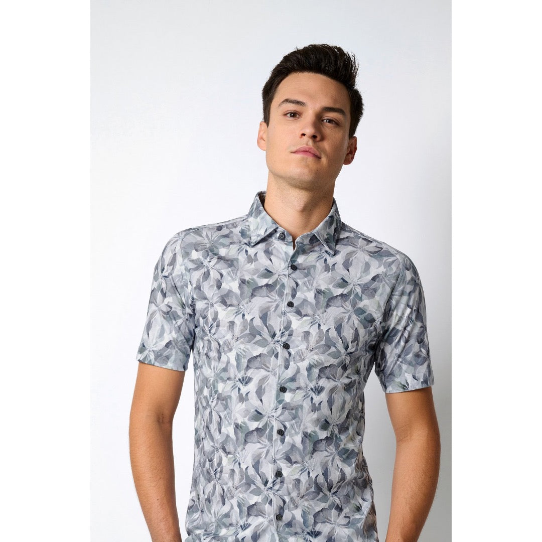 Desoto jerseypaita kuosi 1/2, siniharmaa - Moment.fi