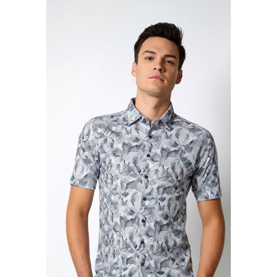 Desoto jerseypaita kuosi 1/2, siniharmaa - Moment.fi