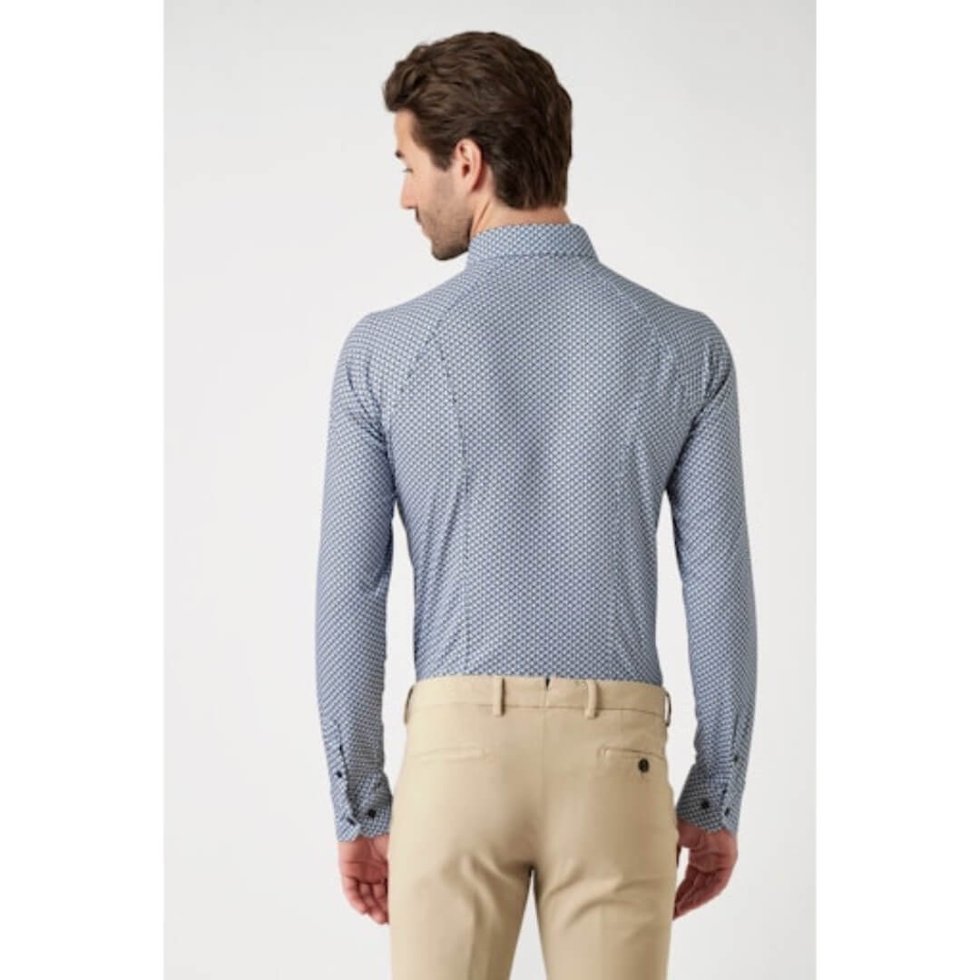 Desoto kuosipaita, vaaleansininen - Moment.fi