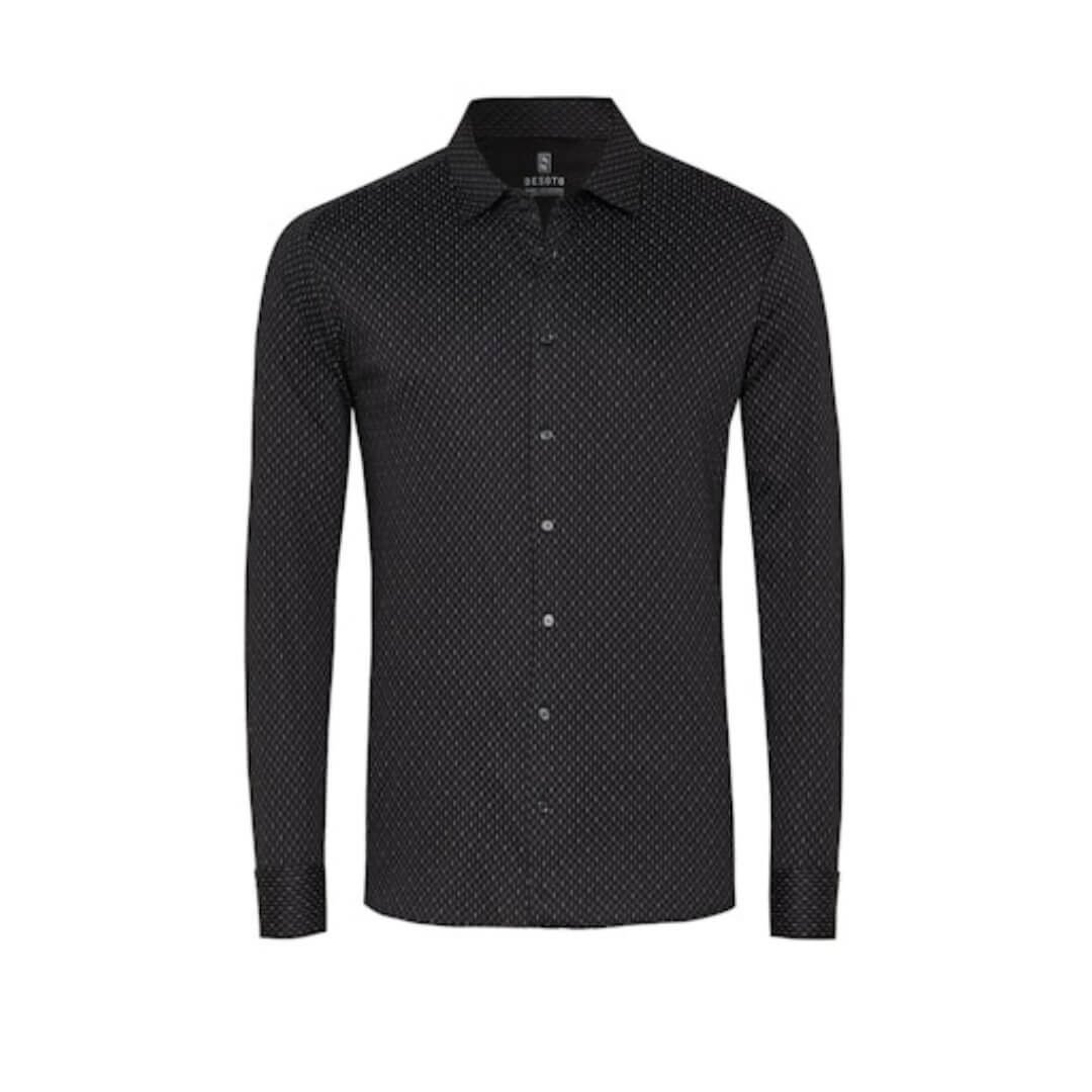 Desoto kuosipaita, musta - Moment.fi