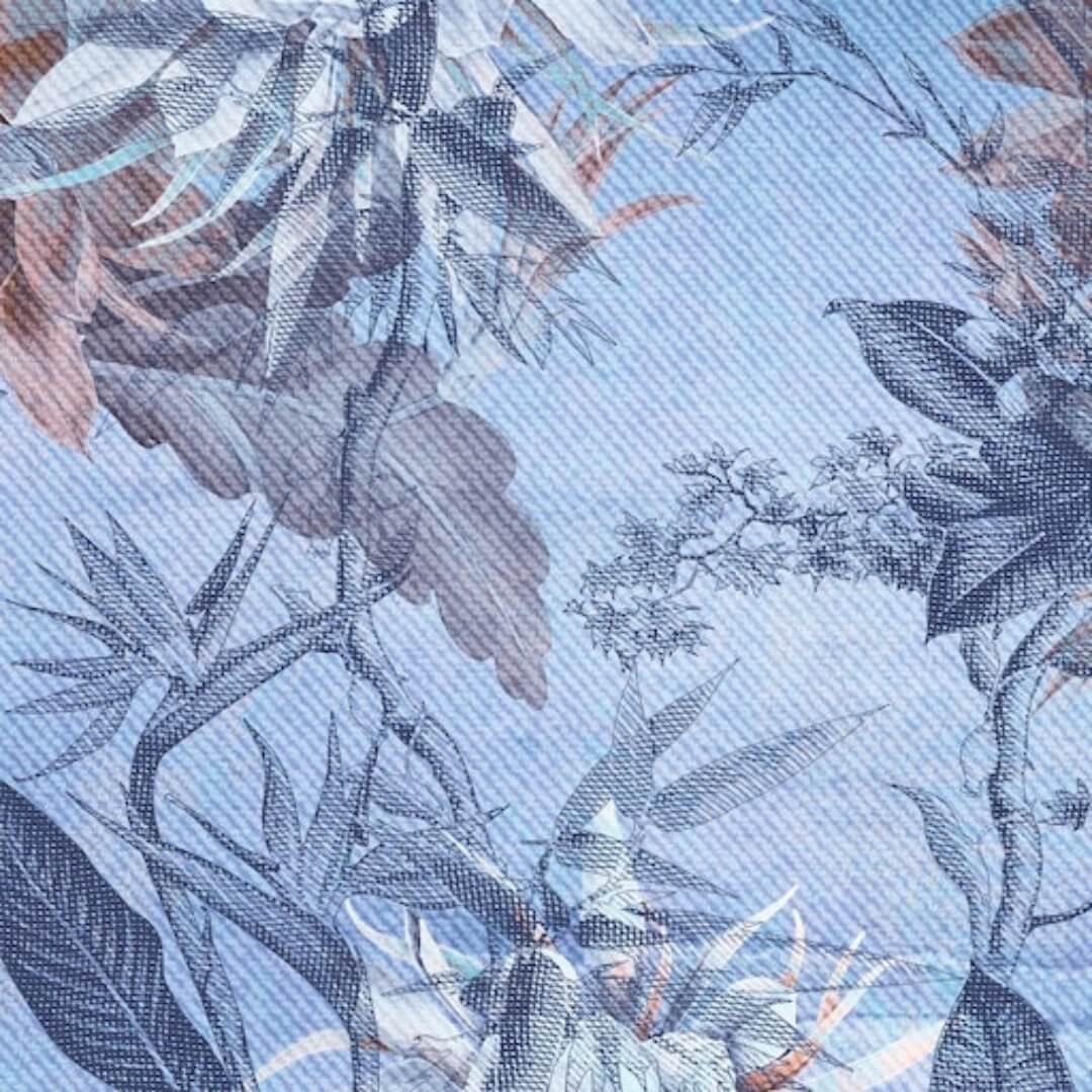 Desoto kukkakuosipaita, vaaleansininen - Moment.fi