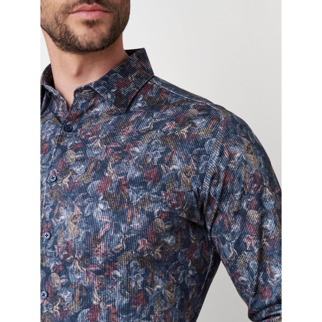 Desoto kuosipaita, sininen - Moment.fi